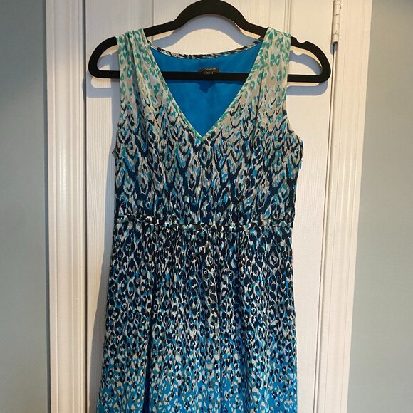 Ann Taylor Petite Sleeveless V-Neck Dress – Size 2P - Picture 1 of 4